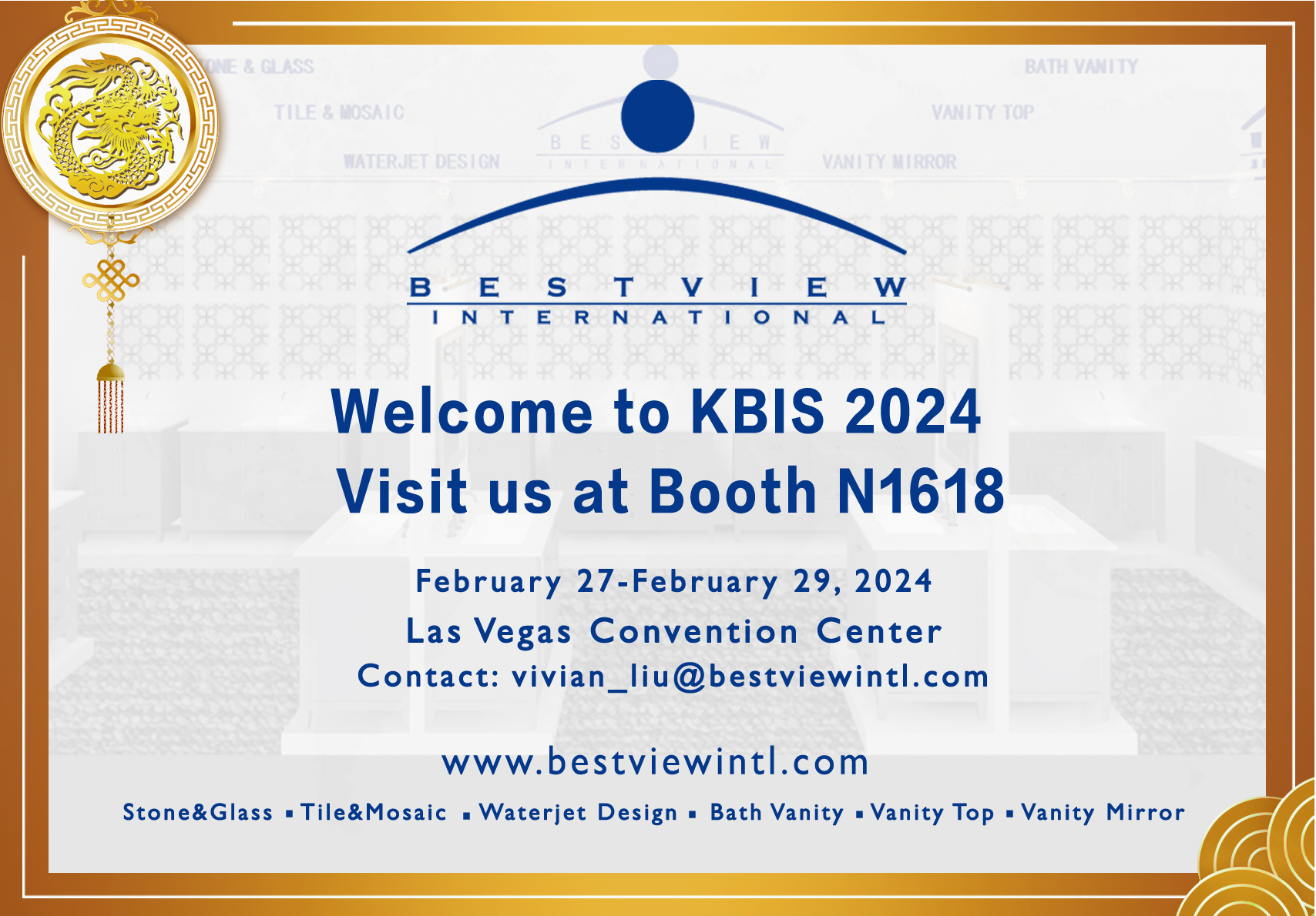  KBIS 2024 in Las Vegas Convention Center at Booth N1618