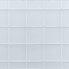 Laser Cut White Crystal Mosaic 001372