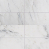 Oriental White Marble Tile Brushed12"x24" 