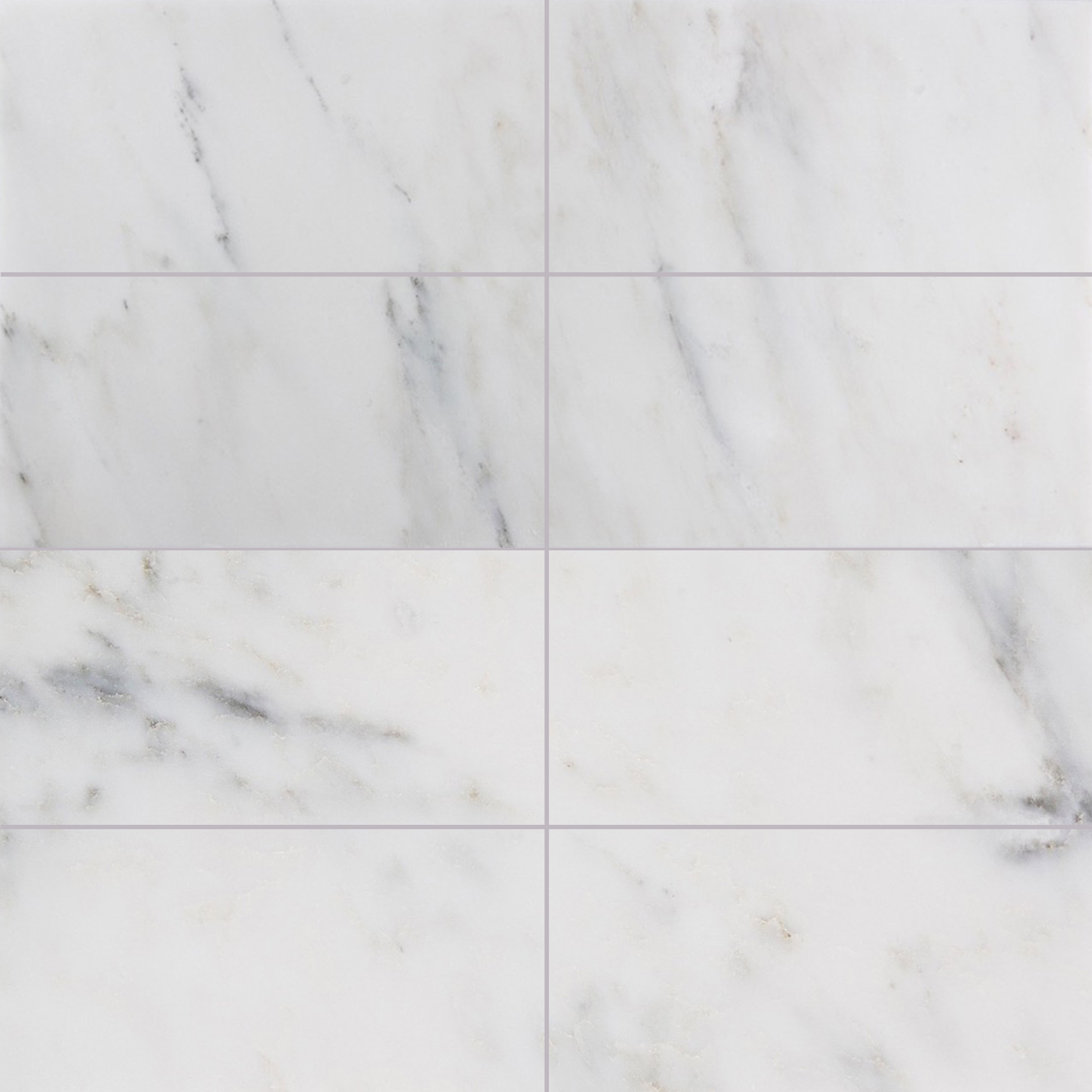 Oriental White Marble Tile Brushed12"x24" 