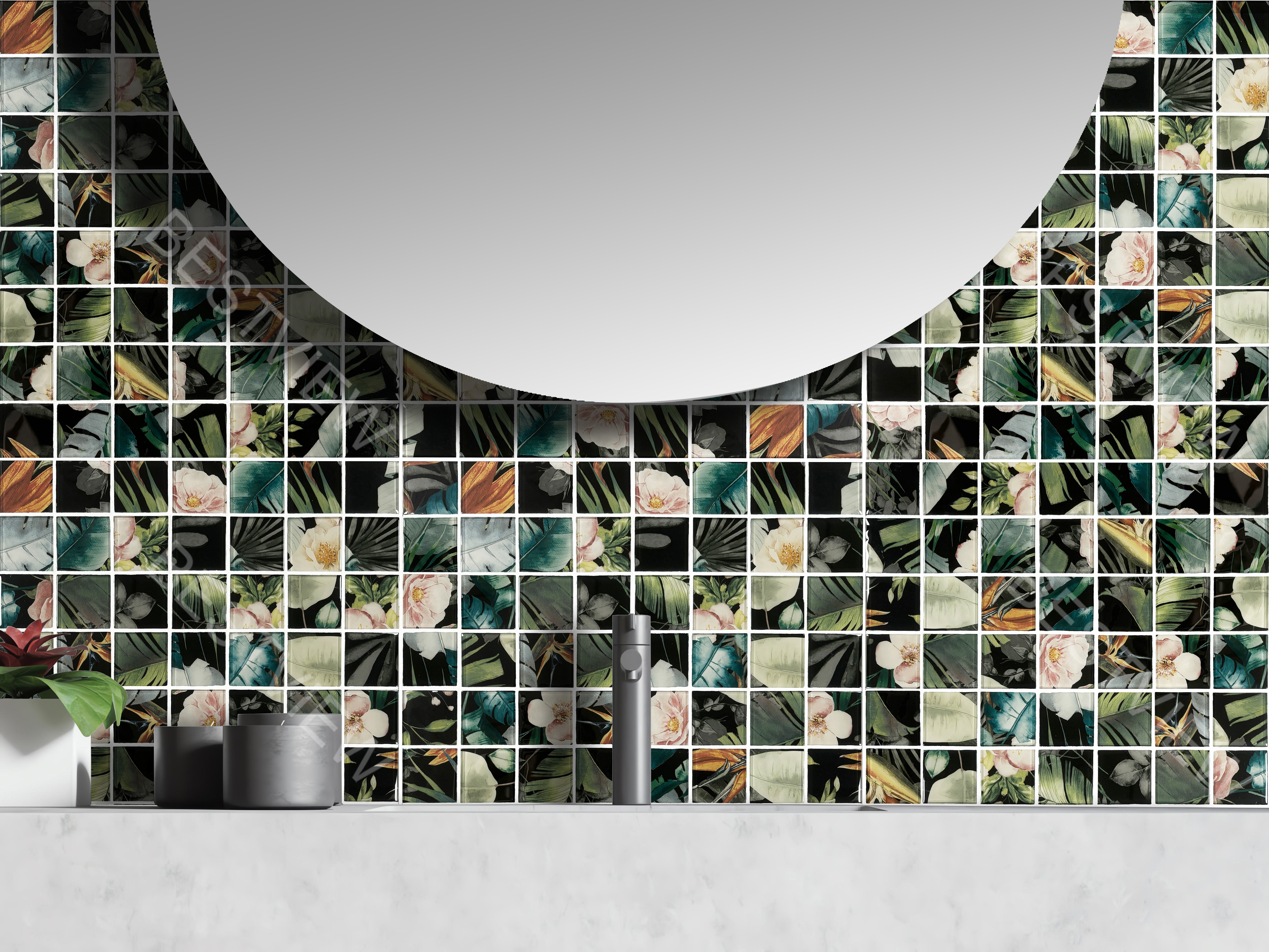 GLASS MOSAIC 001587