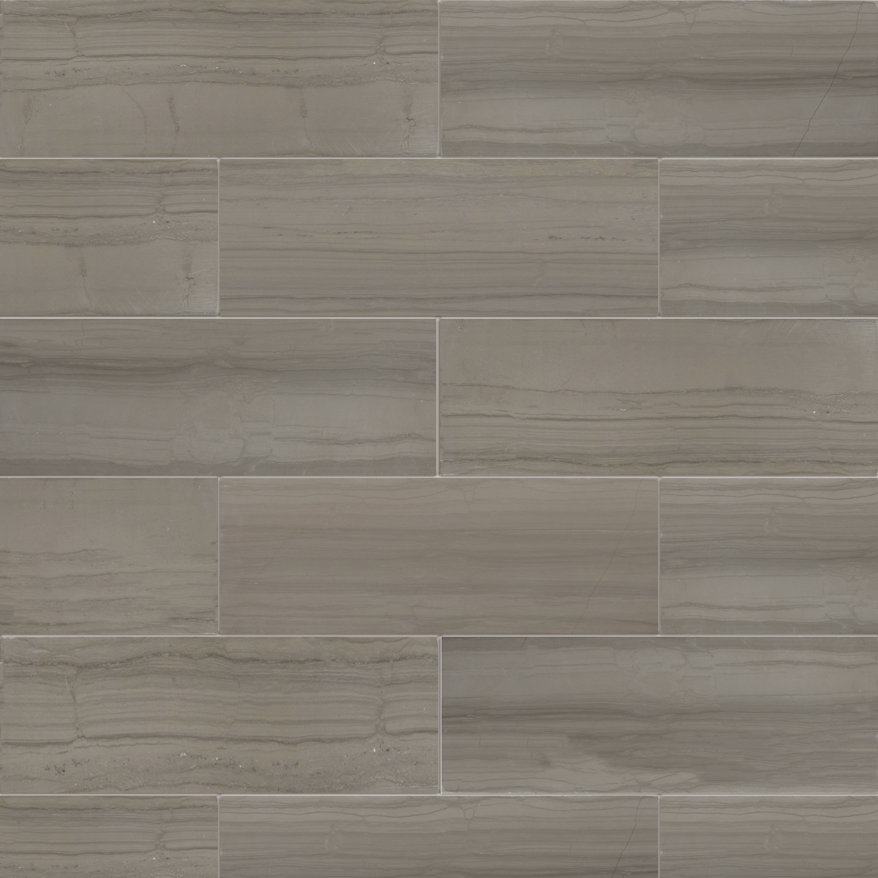 Athens Grey Marble Tile Polished 3"x8"