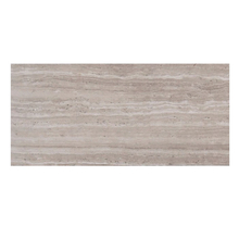 Wooden White Marble Tile Honed 12"x24" 