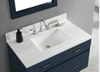 31-in Dolomiti Bianco Sintered Stone Single Sink Bathroom Vanity Top 