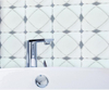 Astral White - Dolomite And Palissandro Waterjet Mosaic