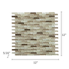 Farnsworth - Glass Mix Mosaic Random Strips