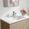 Mena 36-in Vanity Natural Wood With Porcelain Top
