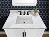 31-in Staturio Gold Sintered Stone Single Sink Bathroom Vanity Top 