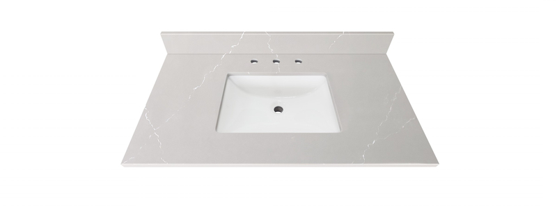 43-in Brookvale Quartz Single Sink Bathroom Vanity Top