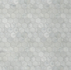 Carrara White Mosaic Honed 2" Hexagon