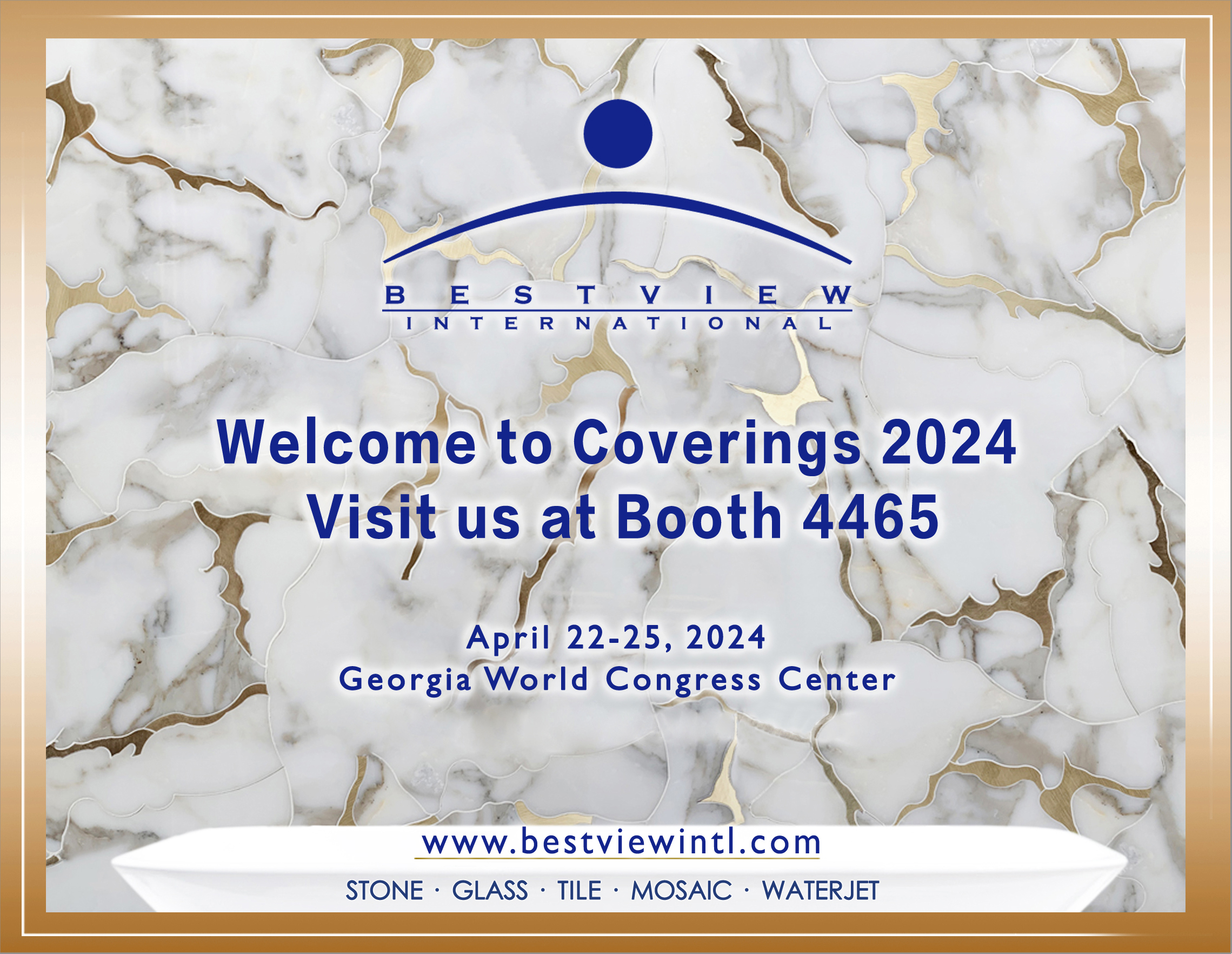 Coverings 2024 in the Georgia World Congress Center at Booth 4465