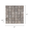 Gray Cloud Marble Mosaic Polished 2"×2" 