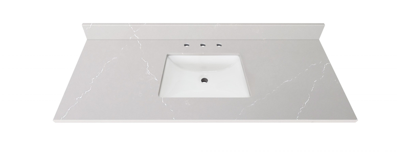 61-in Brookvale Quartz Single Sink Bathroom Vanity Top