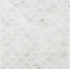 Carrara White Marble Mosaic Mini Arabesque 