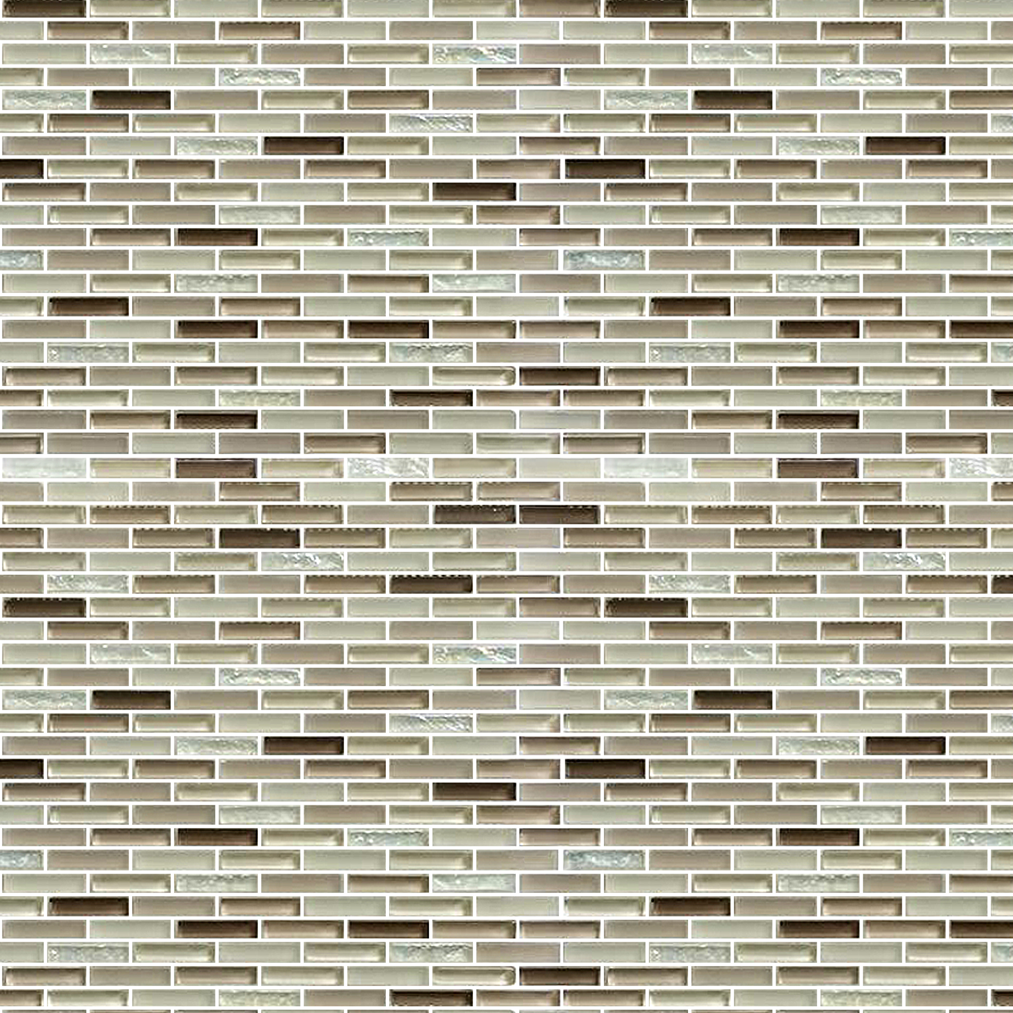 Farnsworth - Glass Mix Mosaic Random Strips