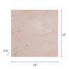 Cream Marfil Marble Tile Polished 18"x18" 