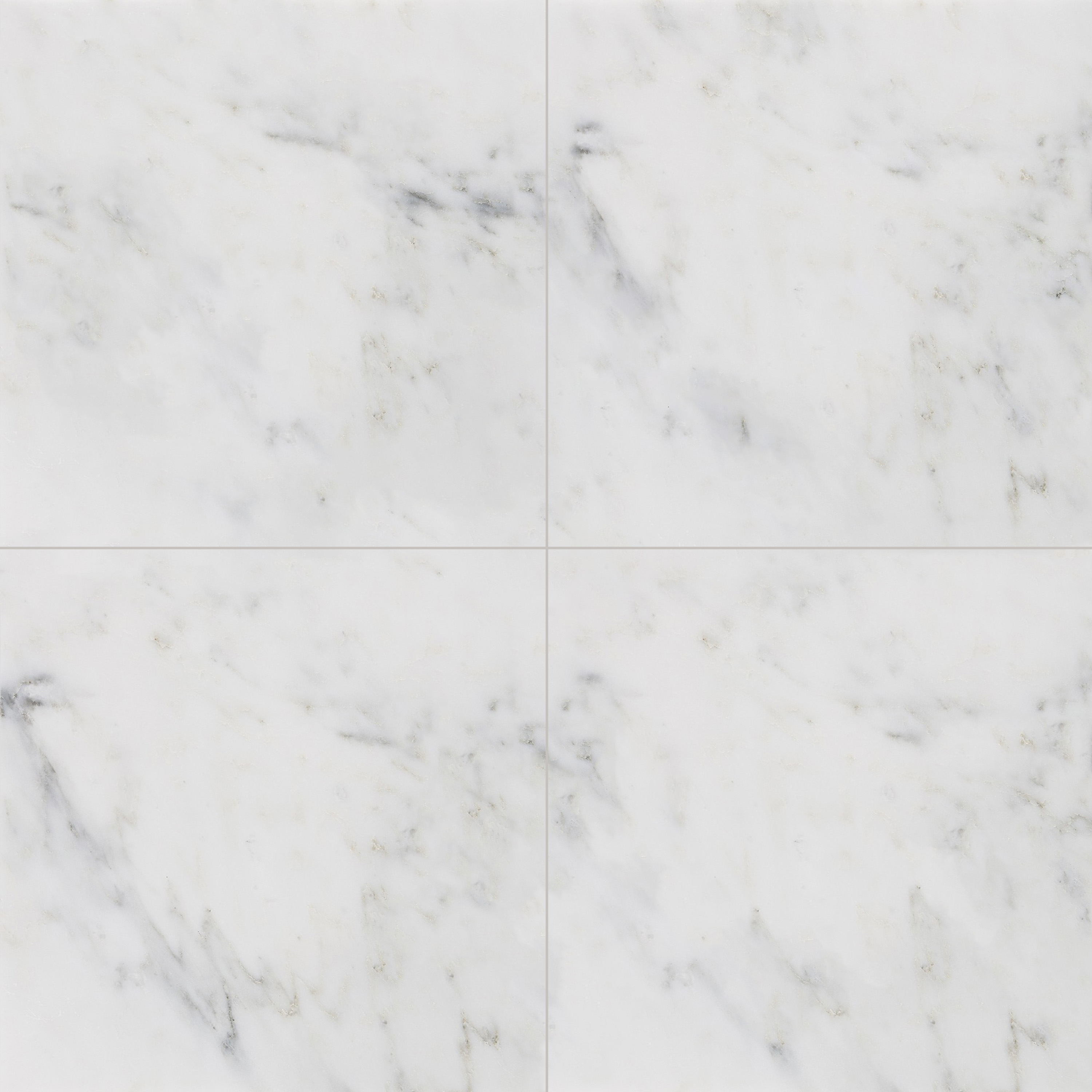 Oriental White Marble Tile Brushed 12"x12" 