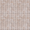 Cream Marfil With Emperador Mosaic Polished Bone Basketweave 