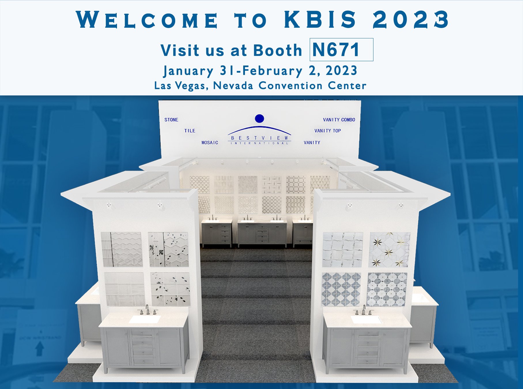 KBIS 2023 in the Las Vegas, Nevada Convention Center