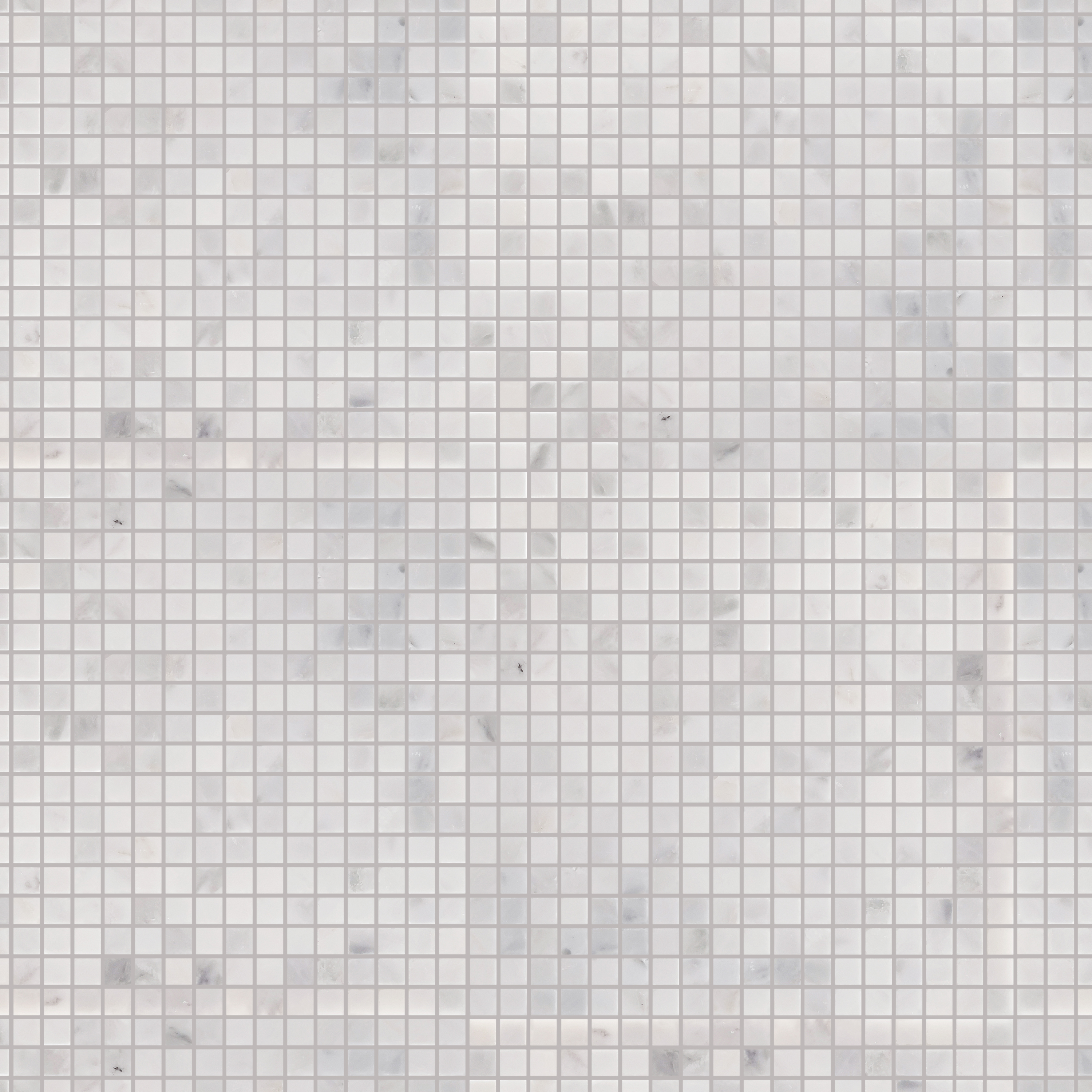  Oriental White Marble Mosaic Polished 5/8 "