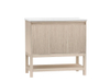 Mena 36-in Vanity Natural Wood With Porcelain Top