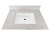31-in Brookvale Quartz Single Sink Bathroom Vanity Top