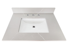 31-in Brookvale Quartz Single Sink Bathroom Vanity Top