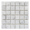 Carrara White Marble Mosaic 2"×2" Polished